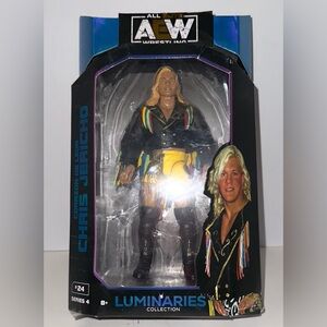 Jazwares AEW Luminaries "Chris Jericho" #24 Wrestling Action Figure! Brand New!